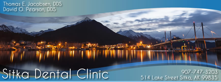 Sitka AK dentist Thomas E. Jacobsen DDS general dentistry in Alaska